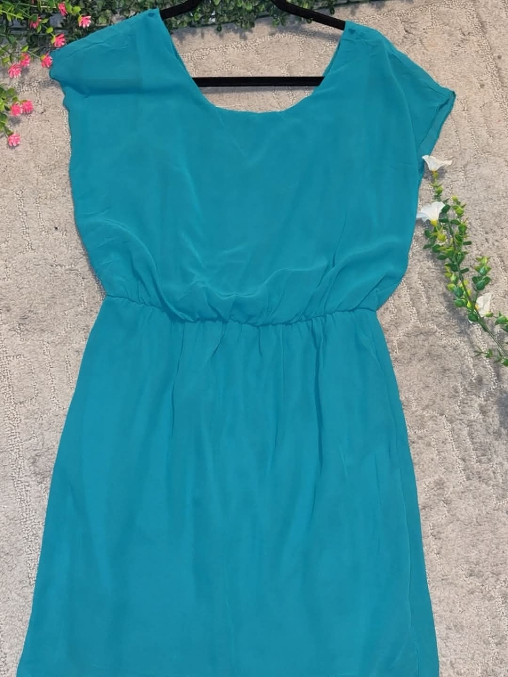 ✨ **Gorgeous Teal Blue Summer Dress 💙**